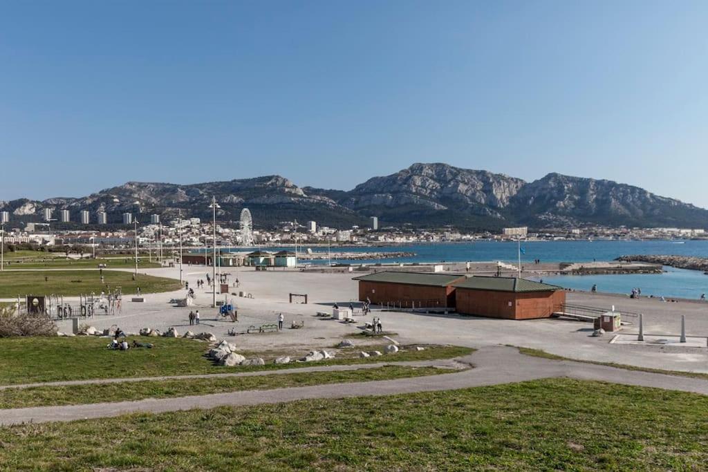 T2 Plage Prado-David, Parc Borely, Parking Privee 마르세유 외부 사진