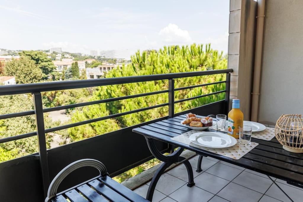 T2 Plage Prado-David, Parc Borely, Parking Privee 마르세유 외부 사진